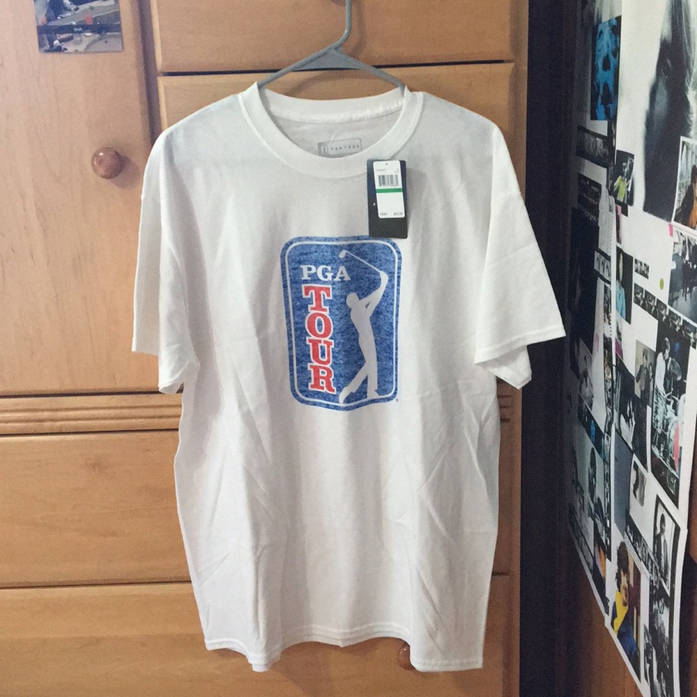 White PGA Official Tee Shirt
